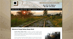 Desktop Screenshot of frangie.co.za